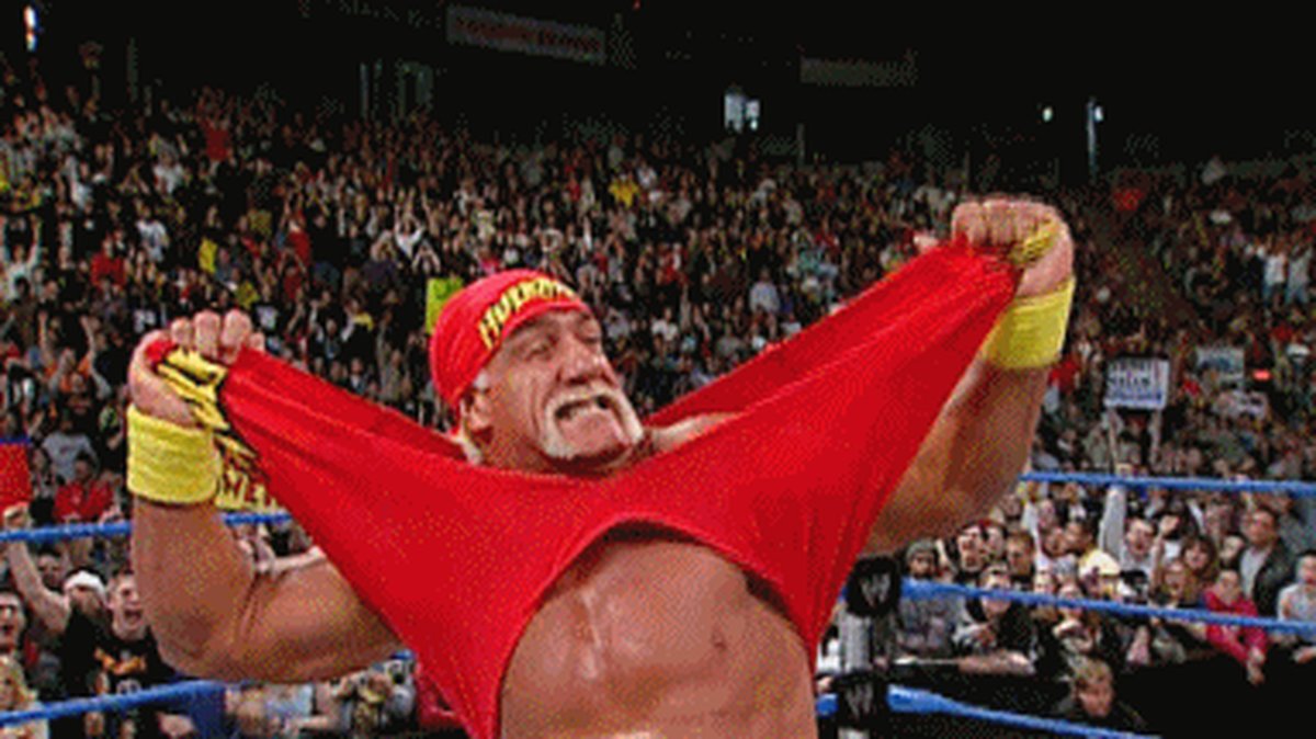 Hulken från "Hogan knows best".